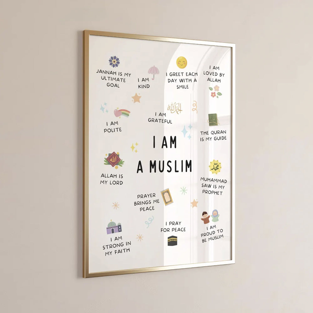 IslamicSeedlings - Educative Poster Set of 8
