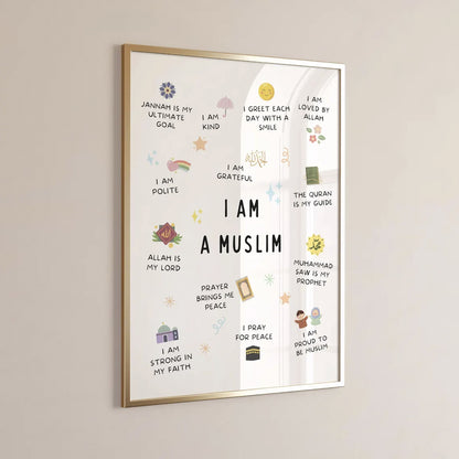 IslamicSeedlings - Educative Poster Set of 8